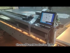 Productievideo van houtskoolpanelen