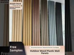 Hoge Kwaliteit Houten Nerf PVC Wpc Wandpanelen Wanddecoratie Paneel voor Binnen Decoratie