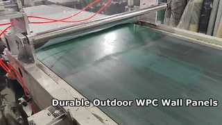 Duurzame WPC-wandpanelen voor buiten, weerbestendige bekleding