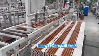 Modern 3D PU Stone Wall Panels Luxury Interior Solution