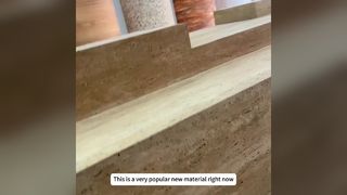 Flexibele stenen wandtegels, vuurvast en waterdicht